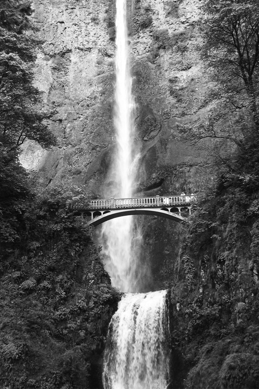 Wasserfall in der Nähe von Portland, Oregon