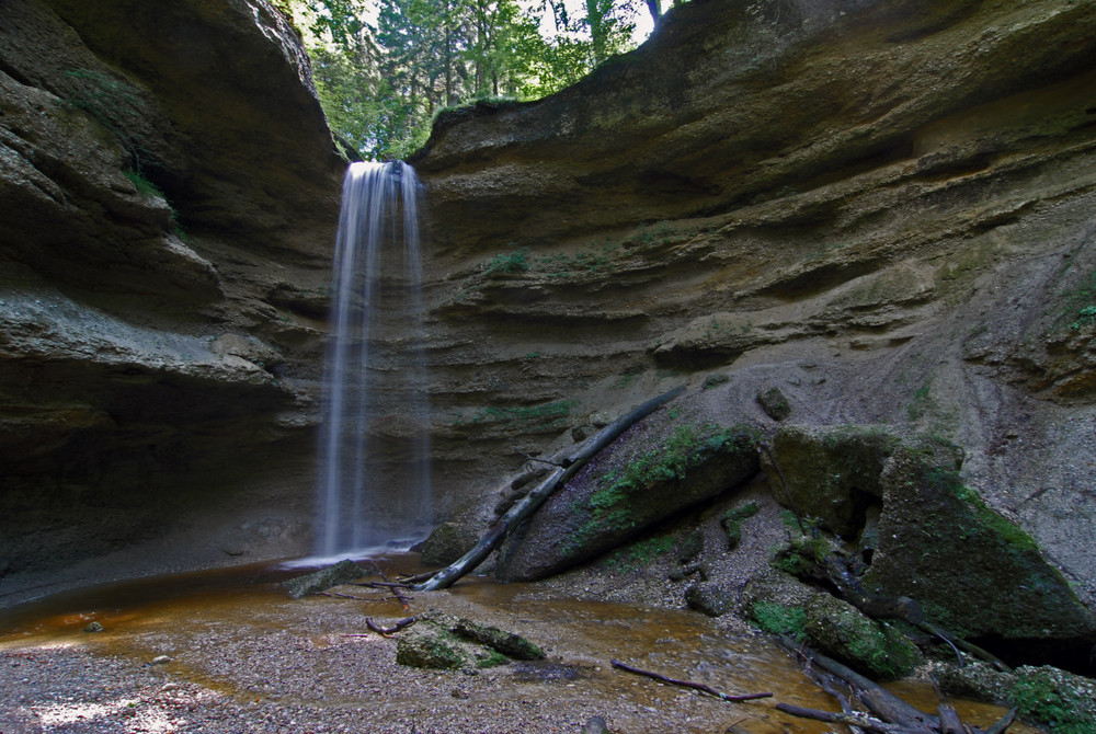 Wasserfall in der Pähler Schlucht Foto & Bild | sonstiges, motive