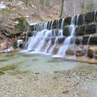 Wasserfall in der Pöllatschlucht