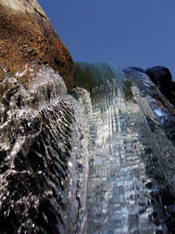 Wasserfall in der Preveli-Schlucht (Kreta)