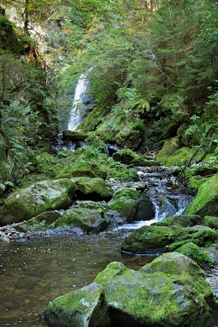 Wasserfall in der Ravennaschlucht