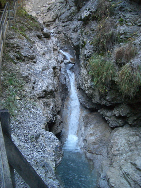 Wasserfall in der Rosengartenschlucht