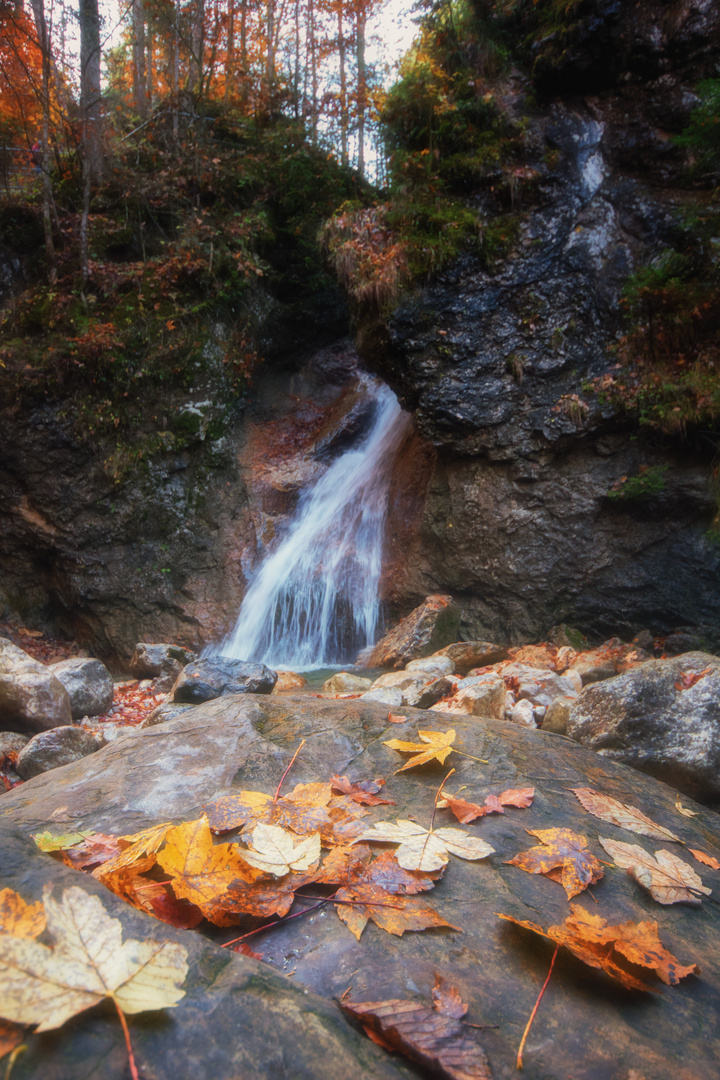 Wasserfall in der Schleifmühlklamm