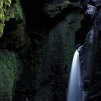 Wasserfall in der Stakholtsgja