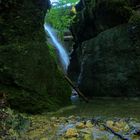 Wasserfall in der Teufelschlucht Schweiz