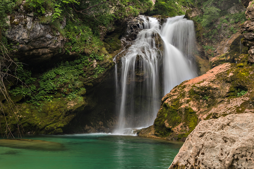 Wasserfall in der Vintgarklamm