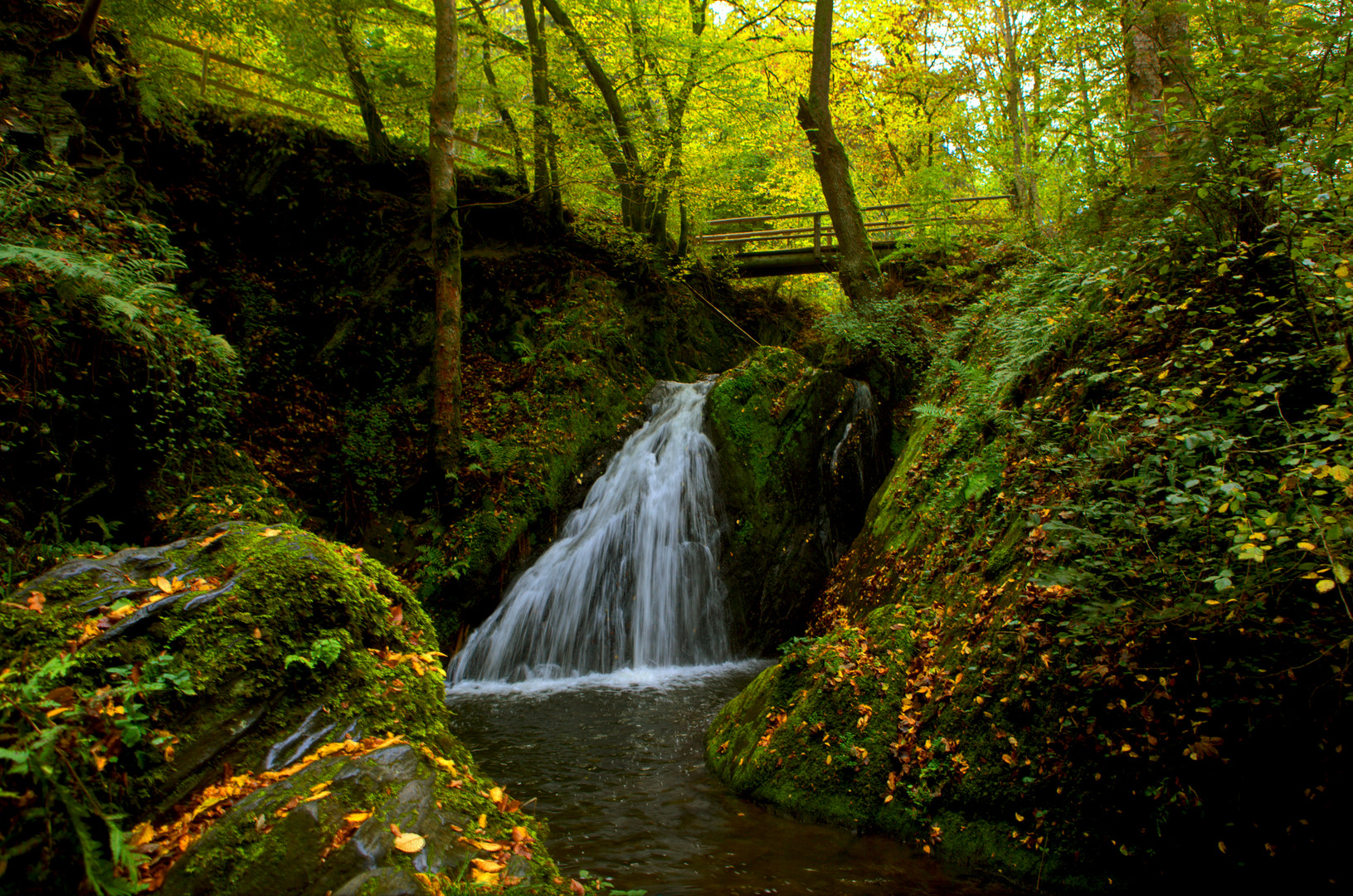 Wasserfall in der wilden Endert