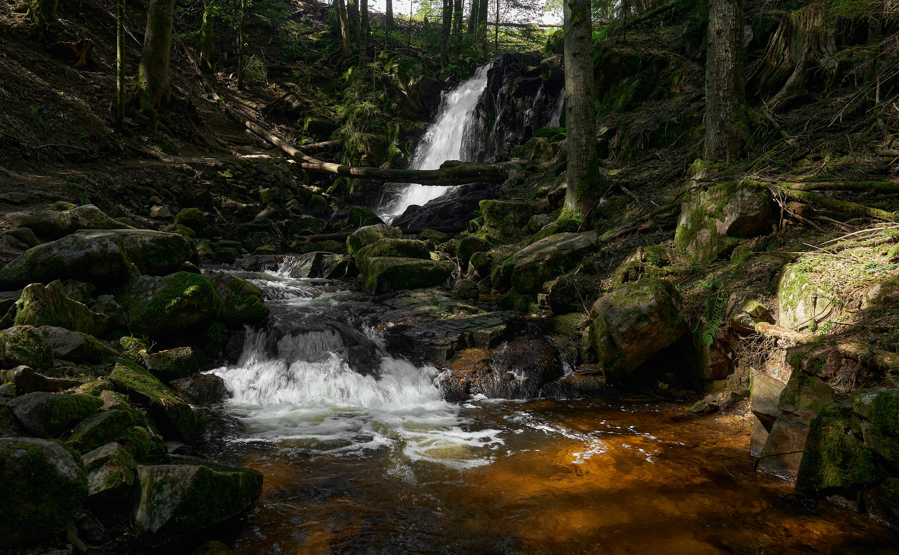 Wasserfall in der Winbergschlucht