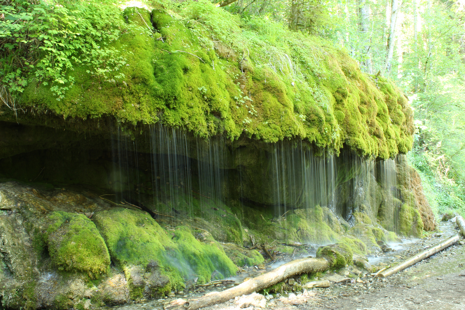 Wasserfall in der Wutachschlucht