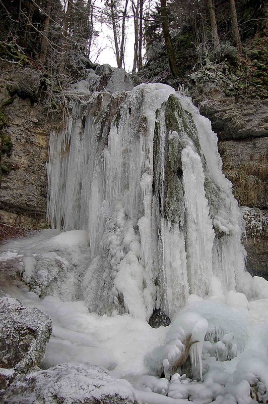 Wasserfall in der Wutachschlucht