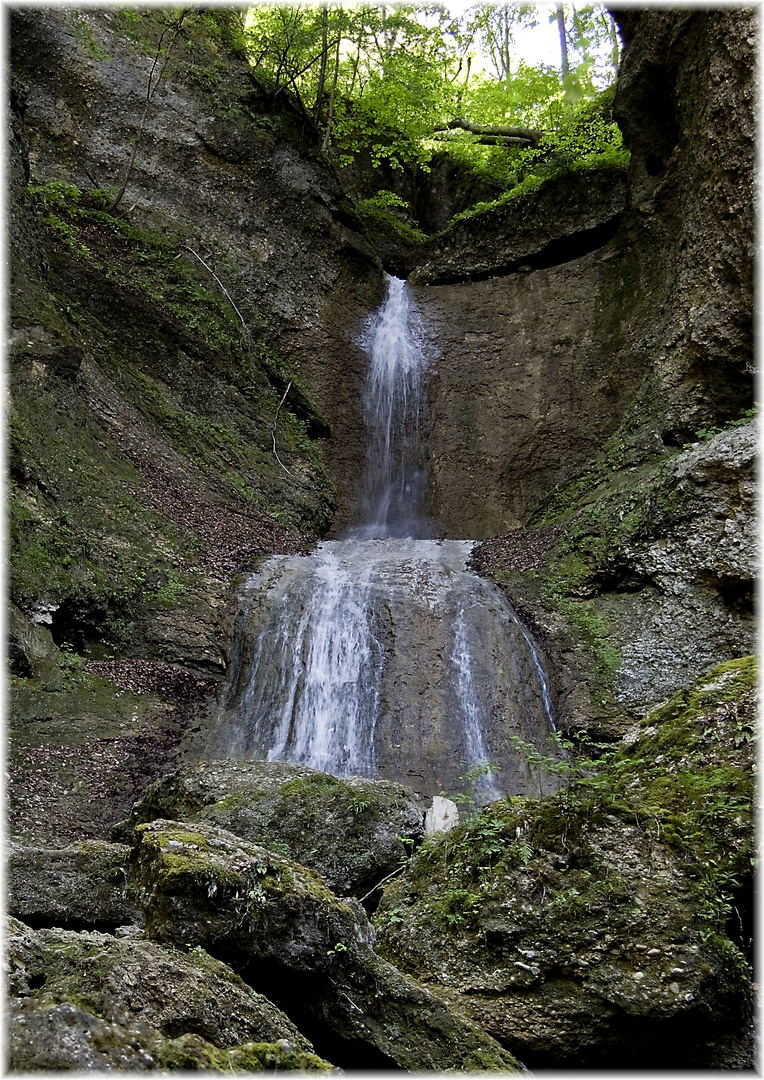 Wasserfall in Ebenthal