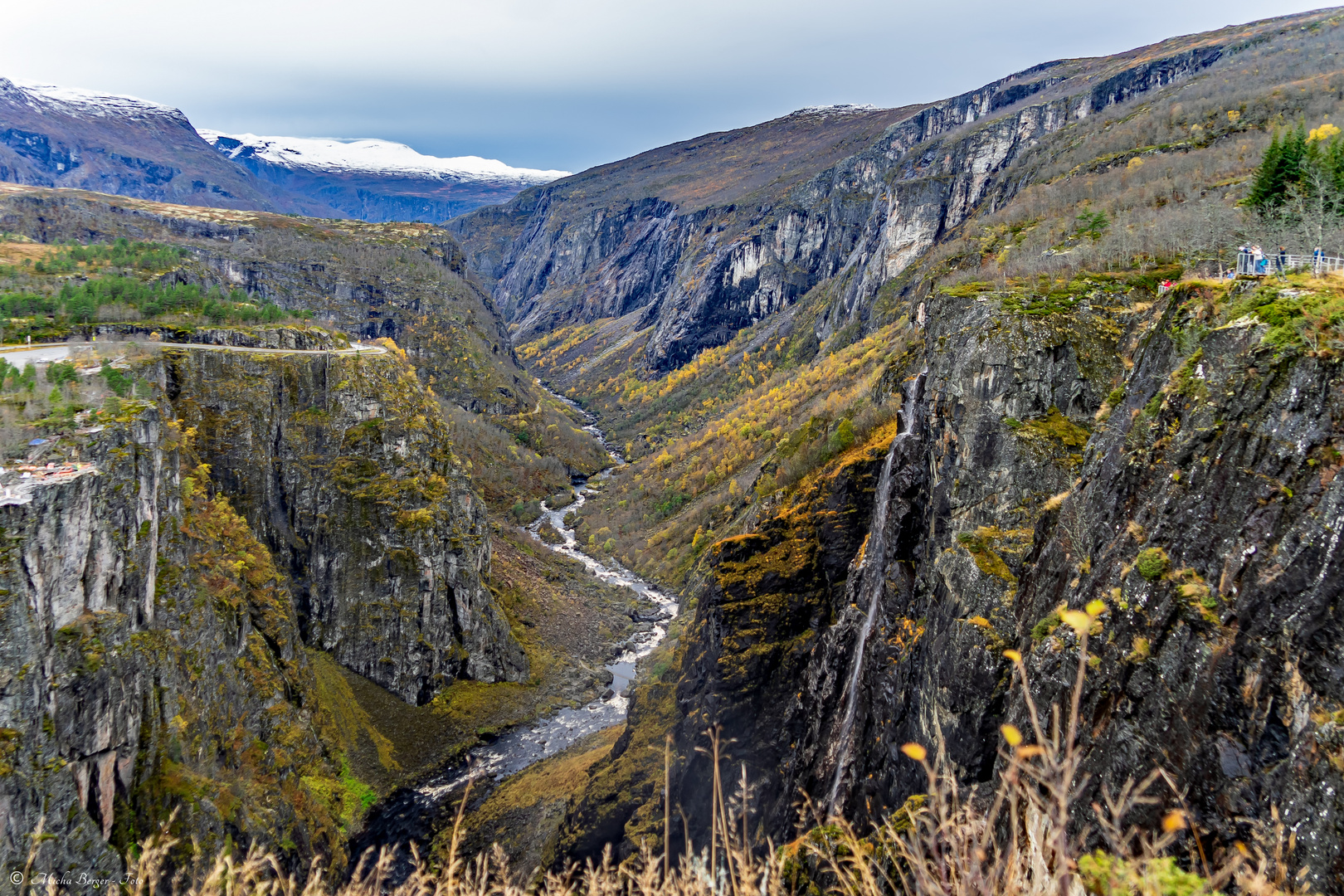 Wasserfall in Eidfjord