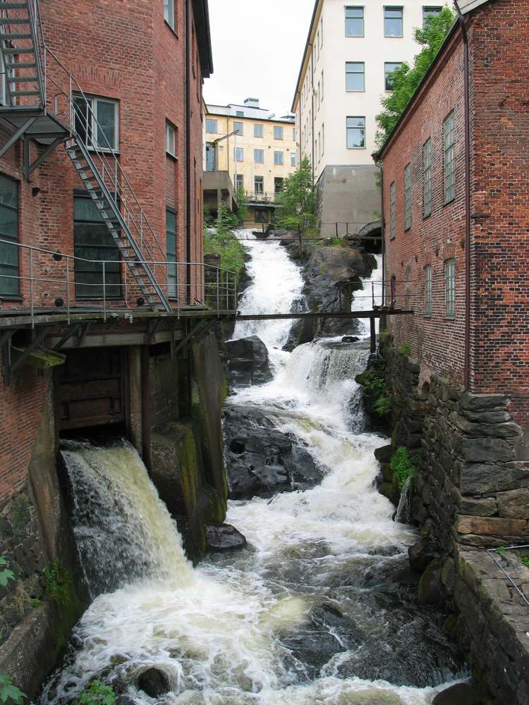 Wasserfall in Göteborg