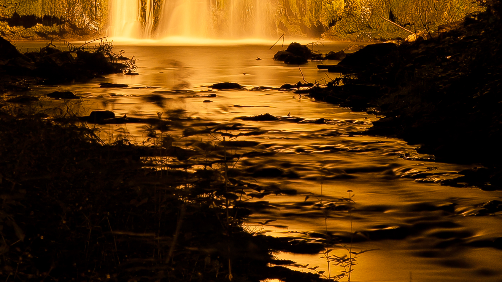 Wasserfall in Heilbad Heiligenstadt ...