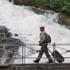 Wasserfall in Hellesylt - Norwegen