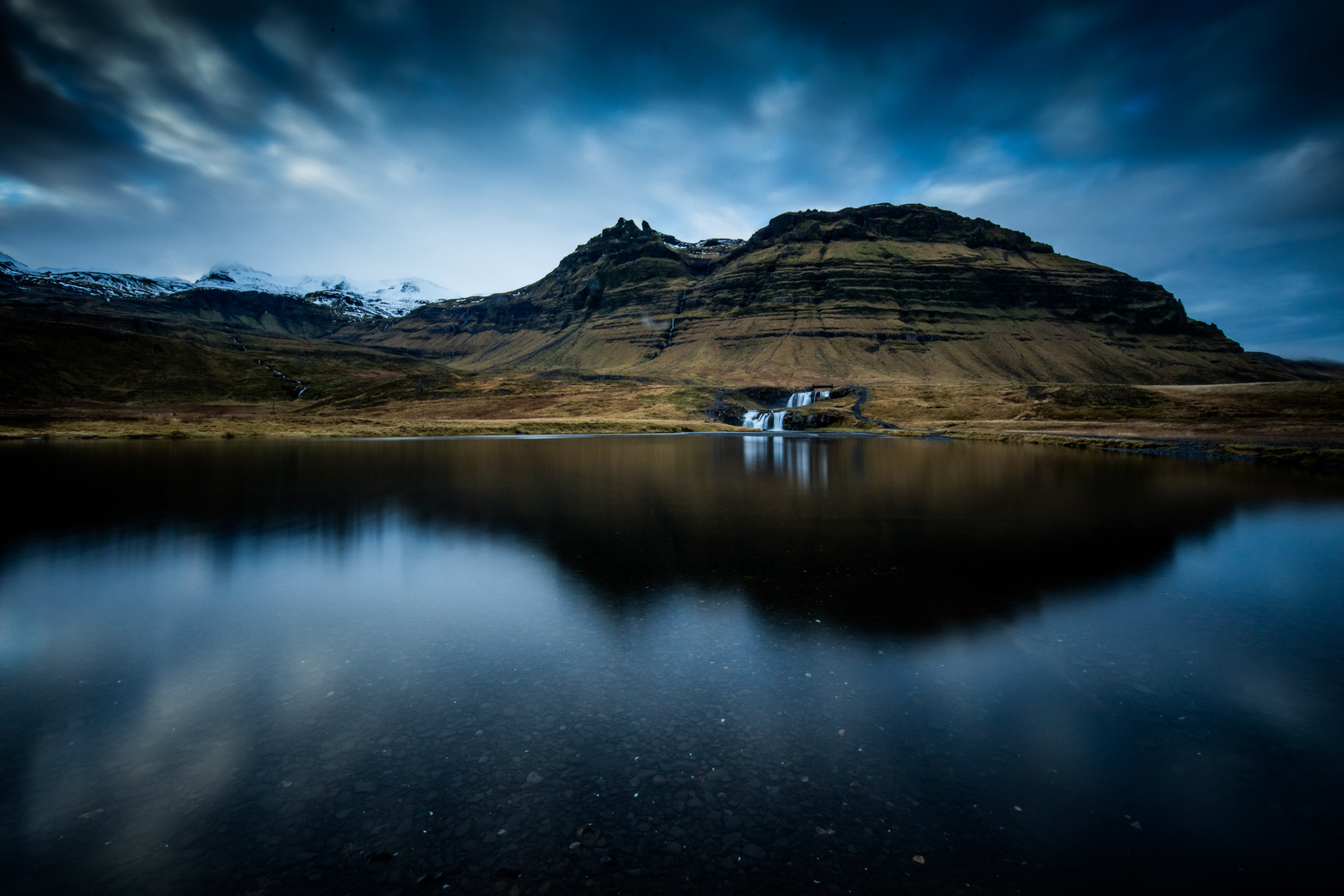 Wasserfall in Iceland