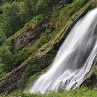 Wasserfall in Irland (Juli 2008)
