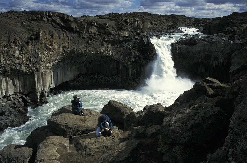 Wasserfall in Island