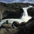 Wasserfall in Island