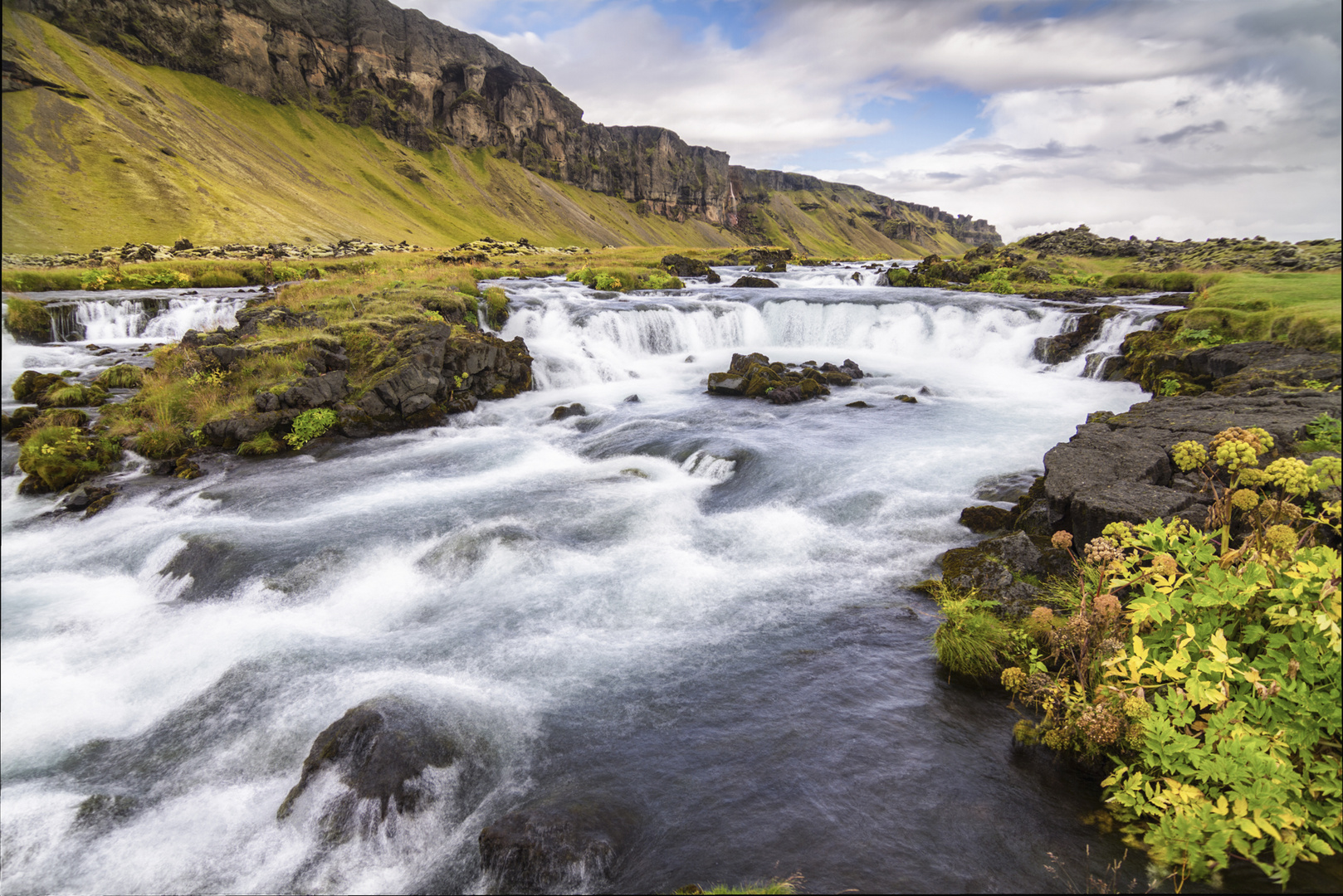 Wasserfall in Island