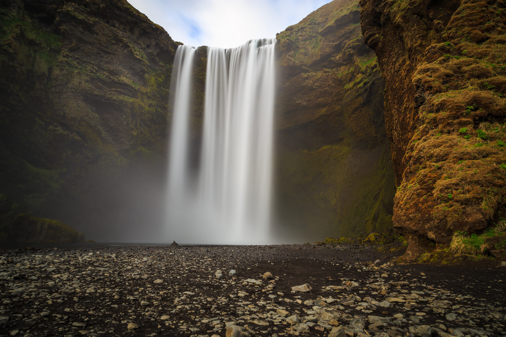 Wasserfall in Island