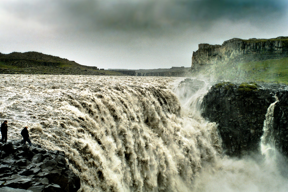 Wasserfall in Island