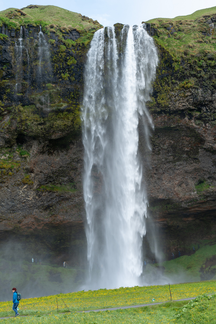 Wasserfall in Island