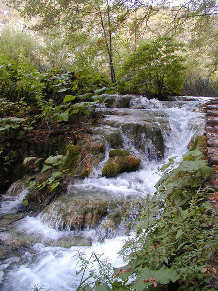 Wasserfall in Istrien