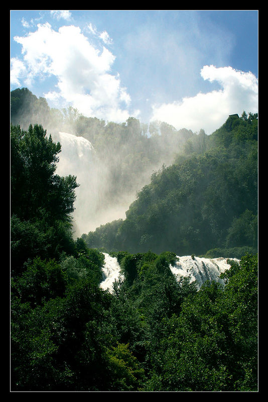 Wasserfall in Italien