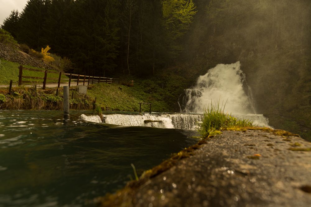 Wasserfall in Jaun