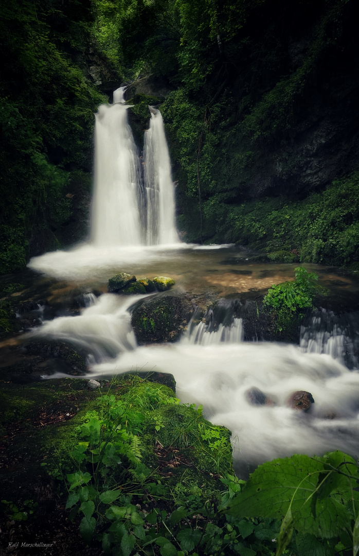 Wasserfall in Klaus Oberösterreich 