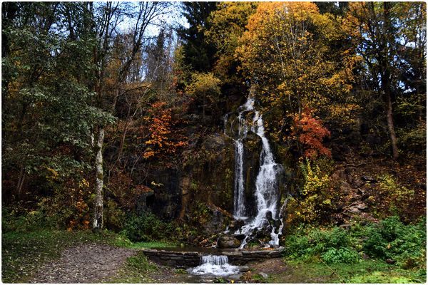 Wasserfall in Königshütte