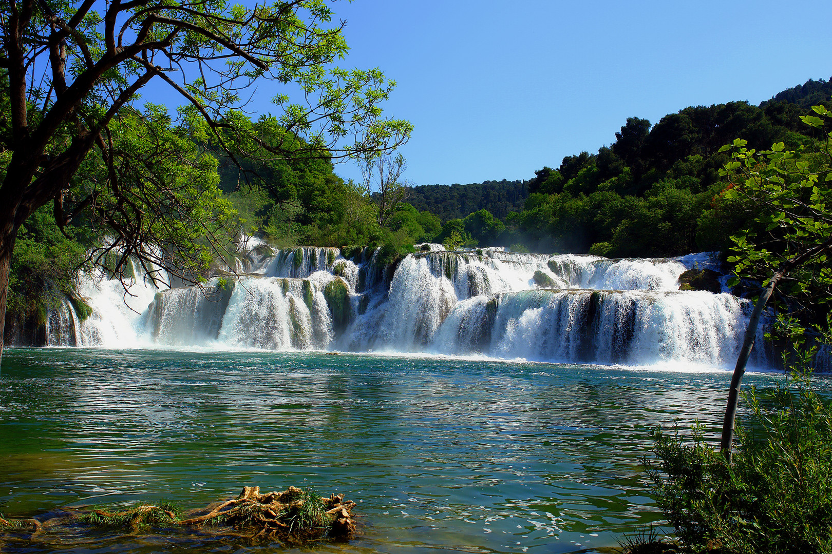 Wasserfall in Kroatien 