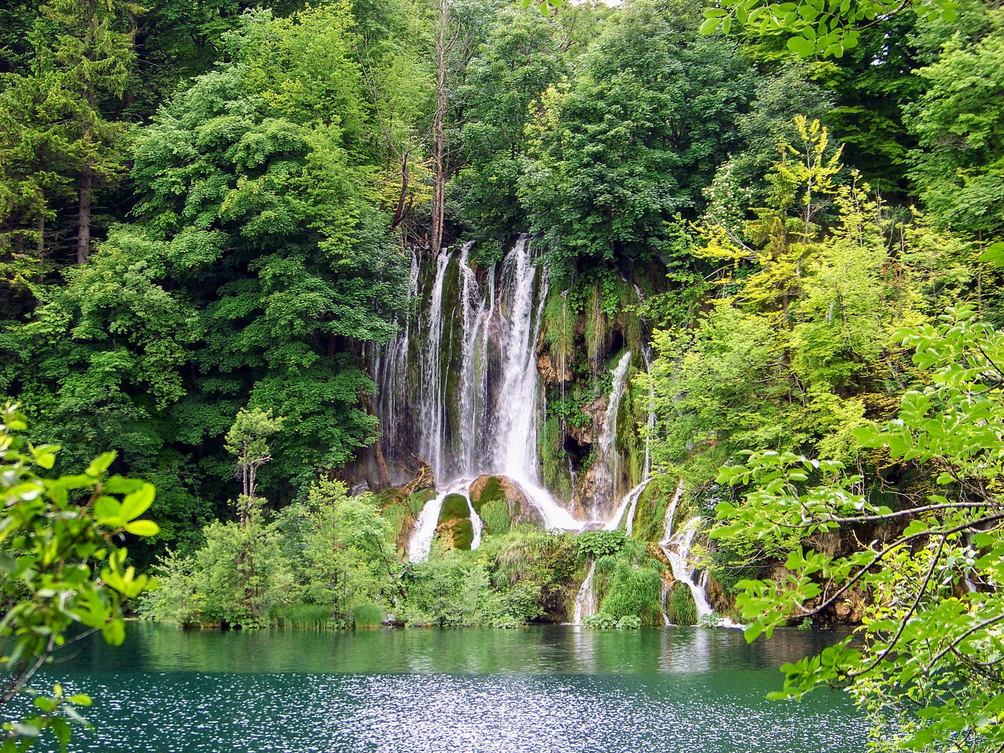 Wasserfall in Kroatien 