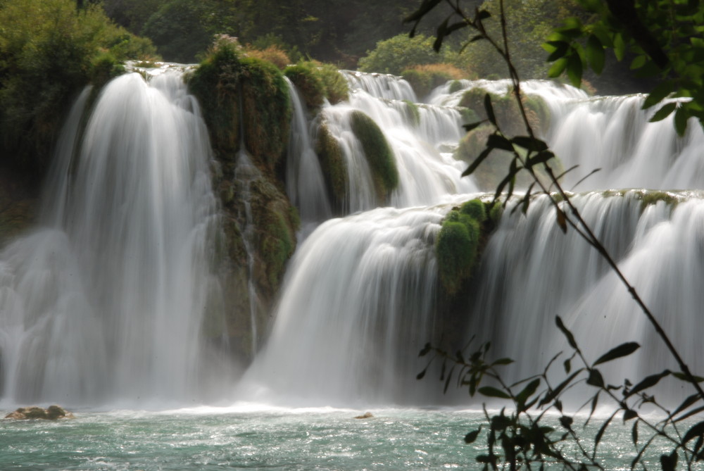 Wasserfall in Kroatien