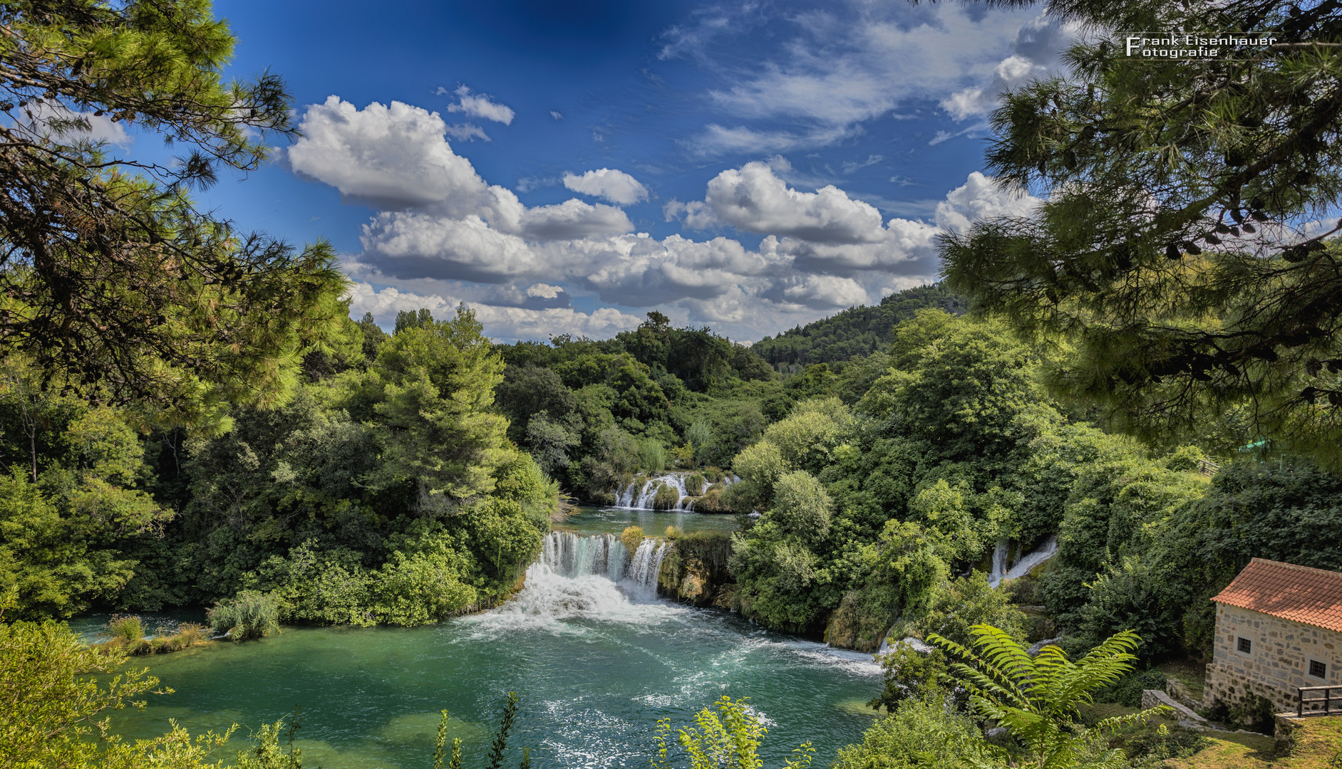 Wasserfall in Kroatien - Plitvice