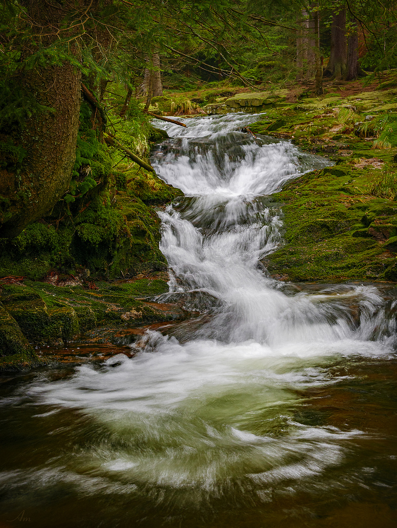 Wasserfall in Krummhübel