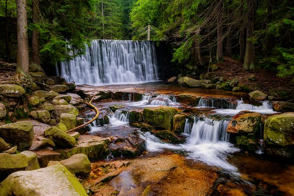 Wasserfall in Krummhübel II