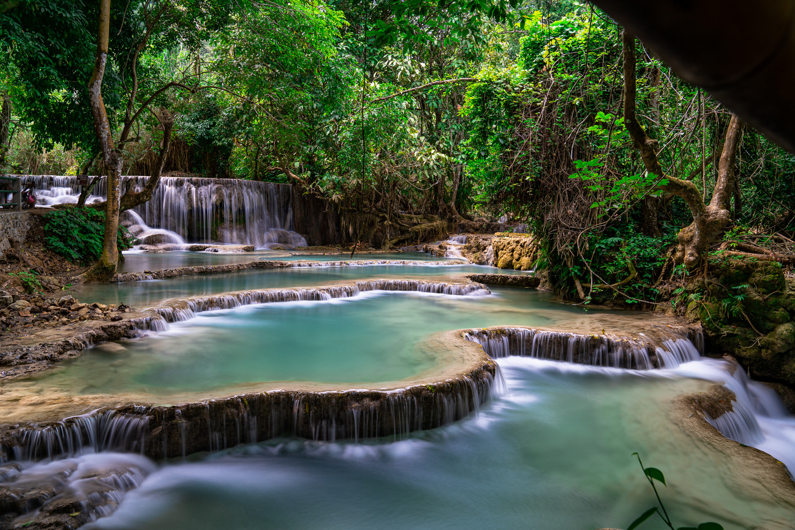 Wasserfall in Laos