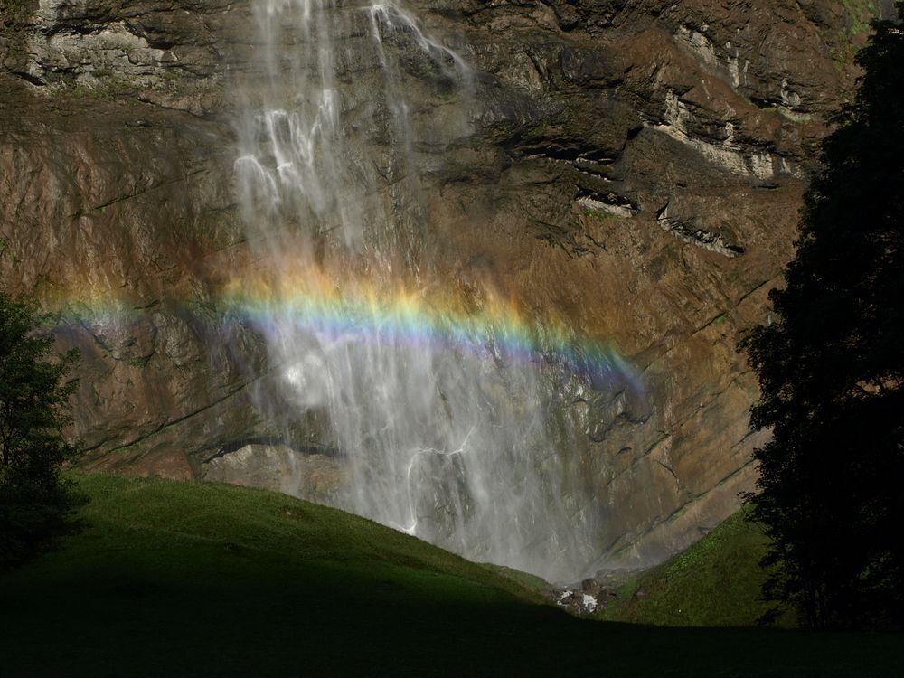 Wasserfall in Lauterbrunnen