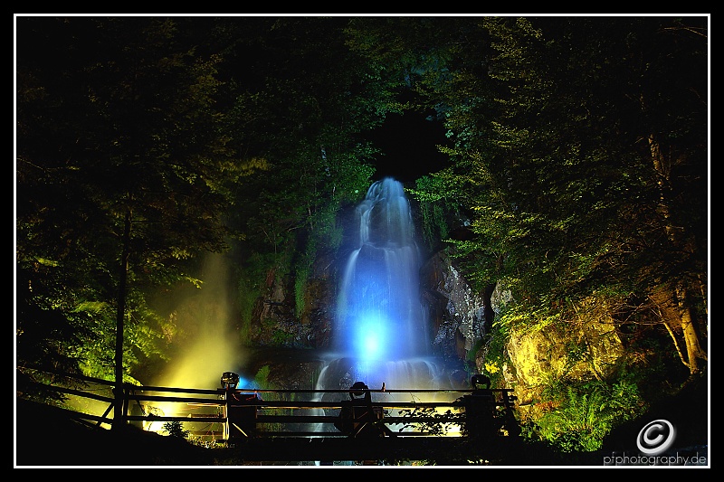 Wasserfall in Le Hohwald / Andlau / Elsass