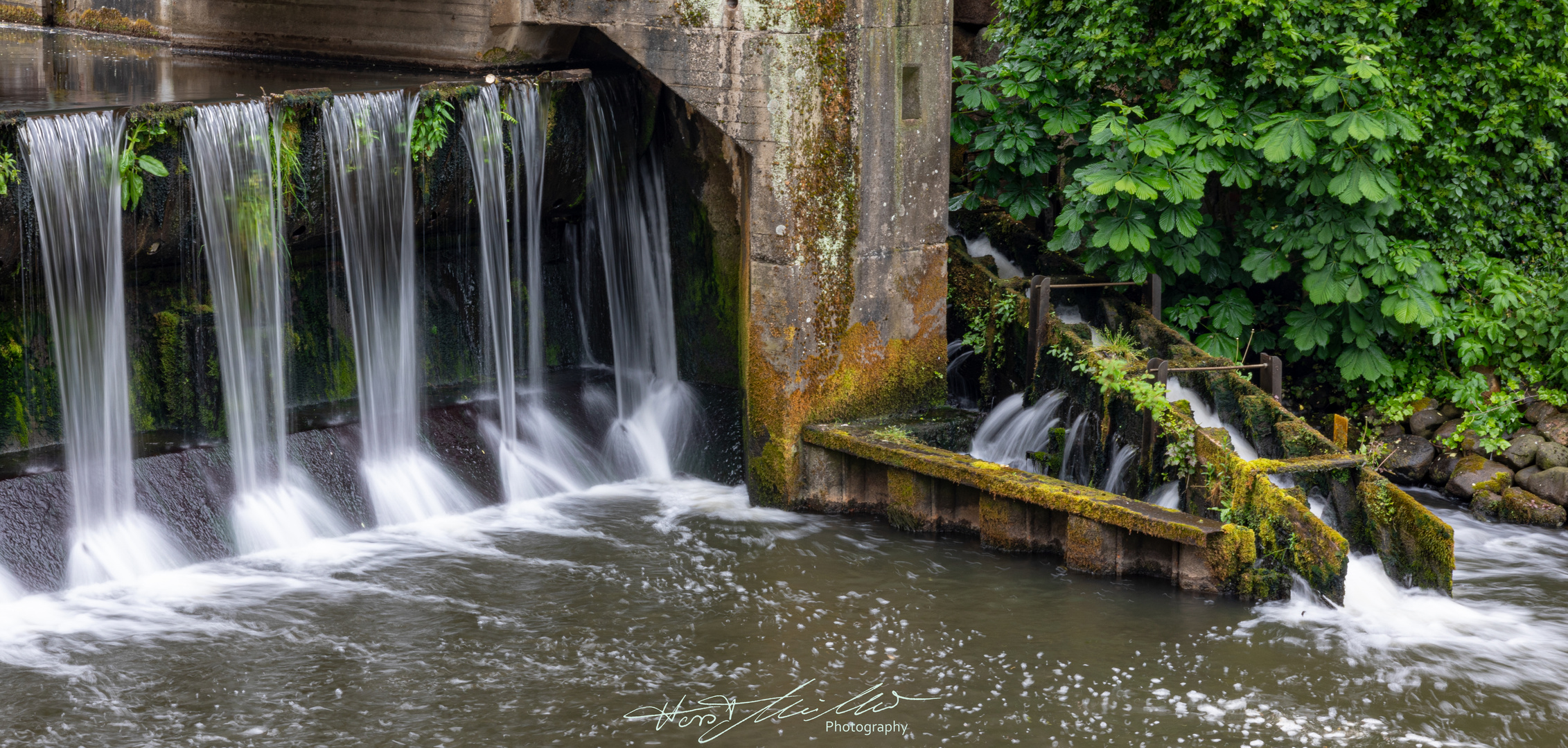 Wasserfall in Lüneburg