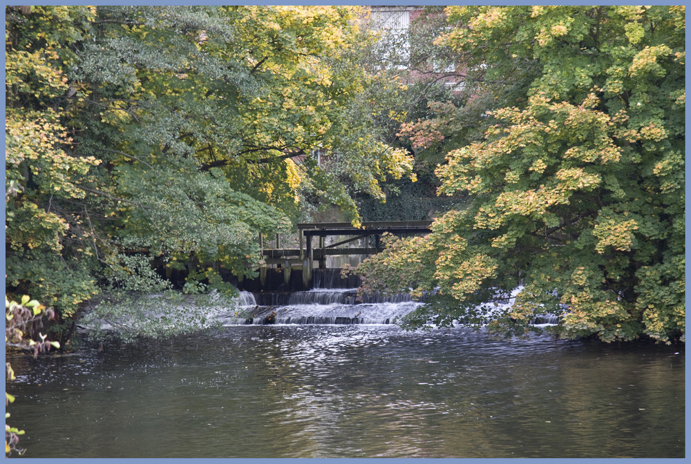 Wasserfall in Lüneburg