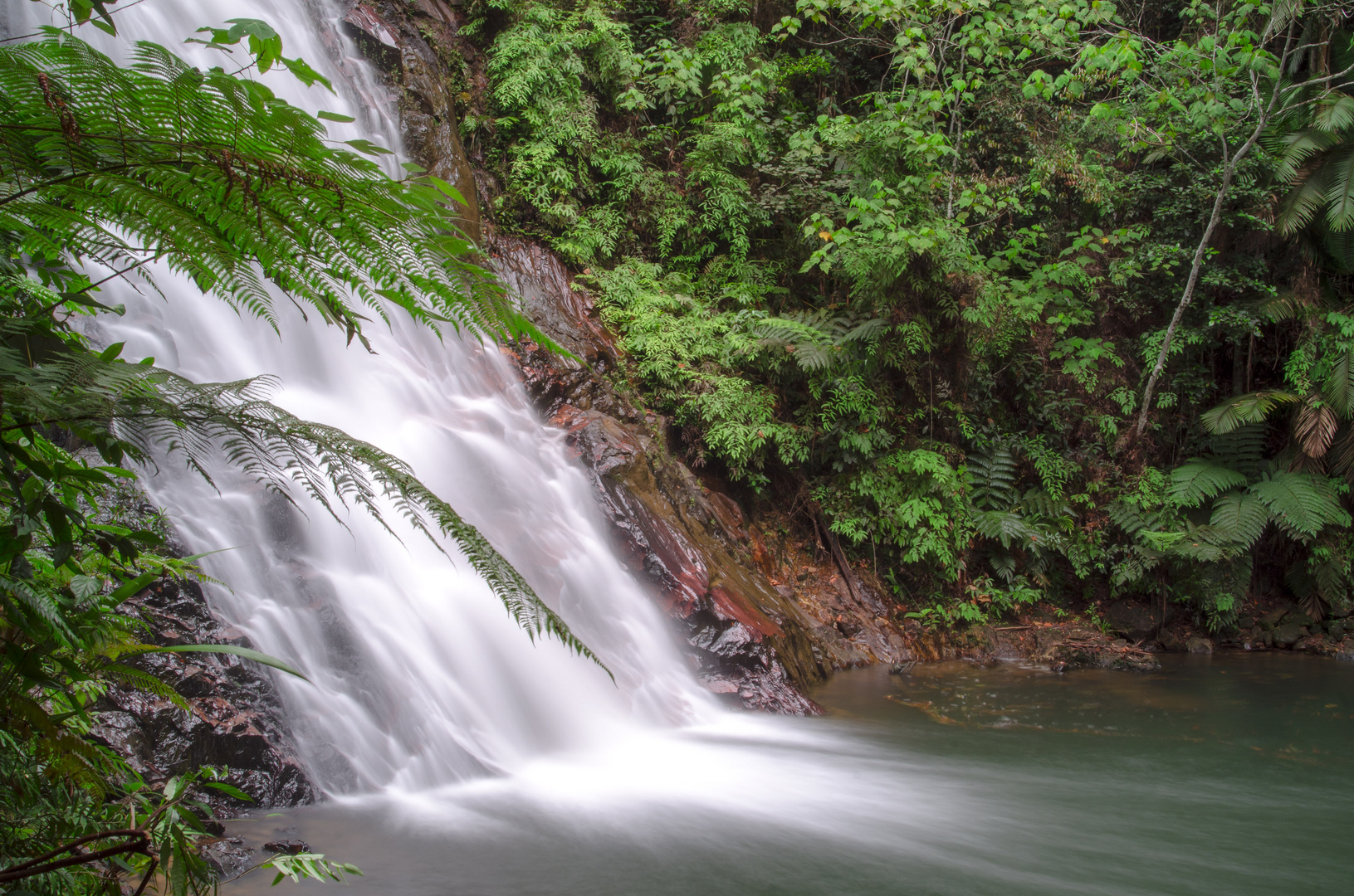 Wasserfall in Malaysia