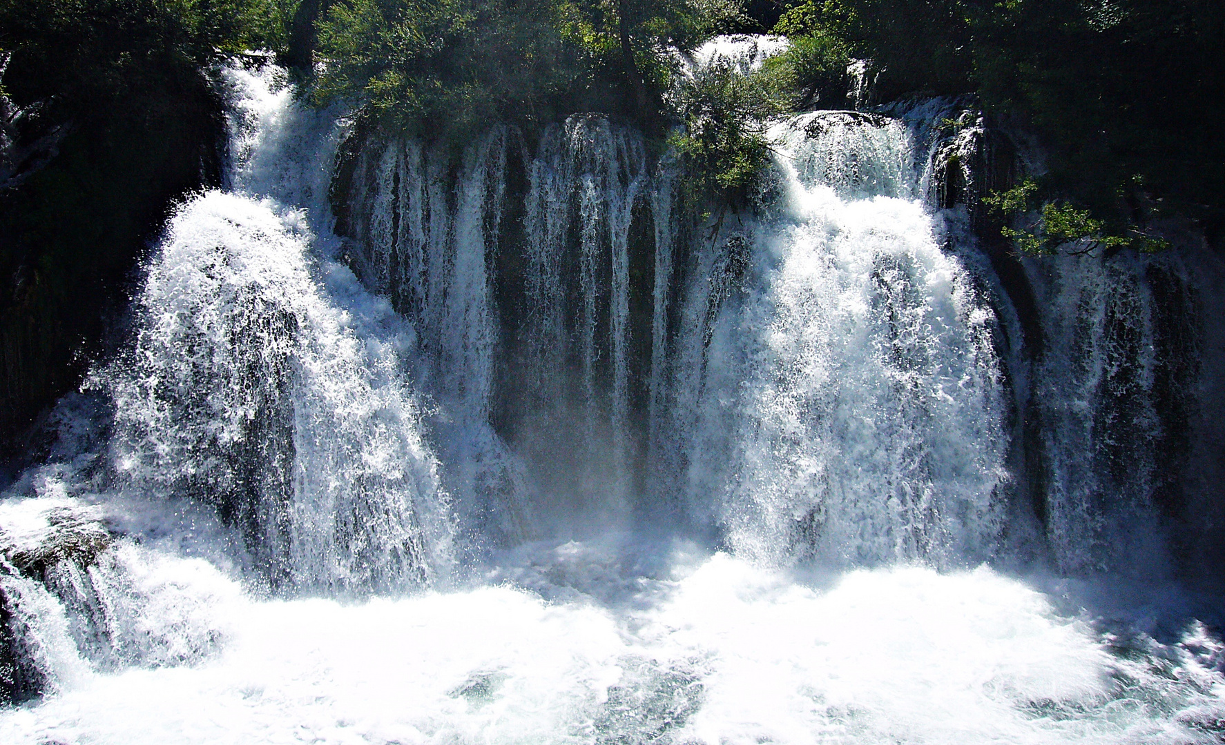 Wasserfall in Martin Brod