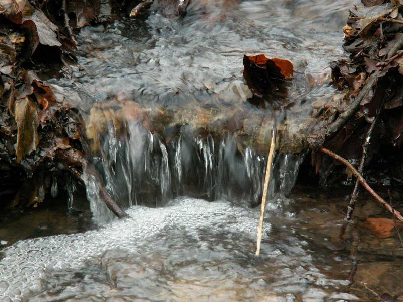 Wasserfall in Miniatur