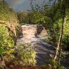 Wasserfall in Mittelschweden