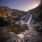 Wasserfall in Nähe von Luib, Schottland