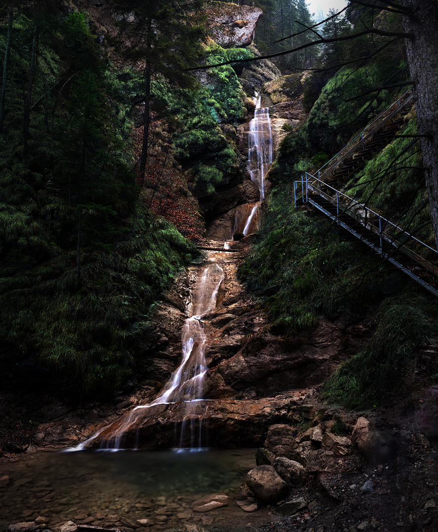 Wasserfall in Nesselwang