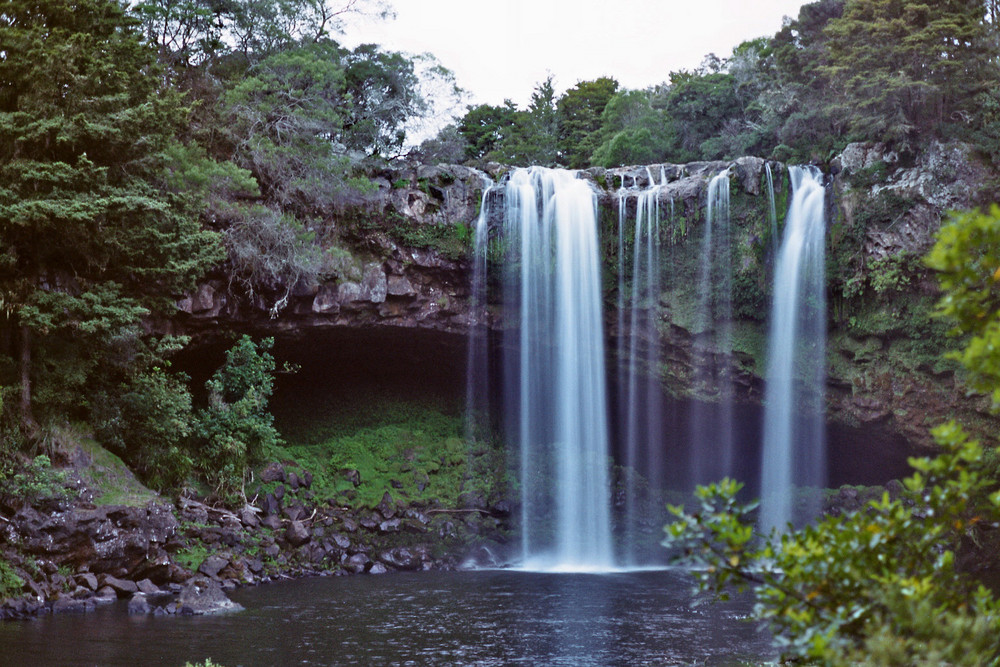 Wasserfall in Neuseeland